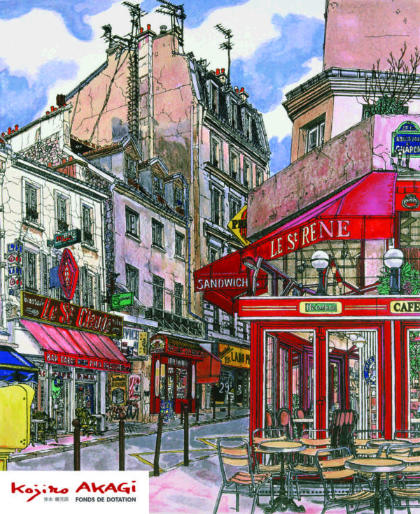 Café du Boulevard de Charonne / Café of the Boulevard de Charonne / シャロンヌ大通りのカッフェ